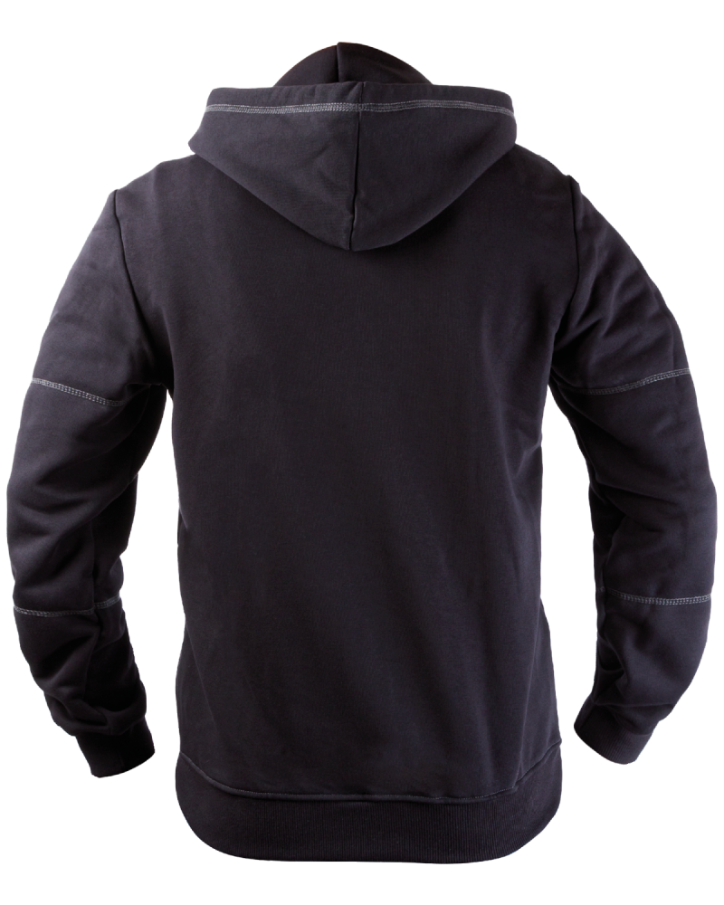 Hoodie-Sweatshirt V-WORK (schwarz) (3)