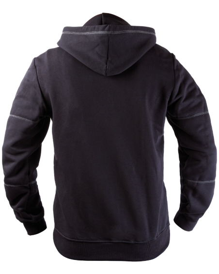 Hoodie-Sweatshirt V-WORK (schwarz) (3)