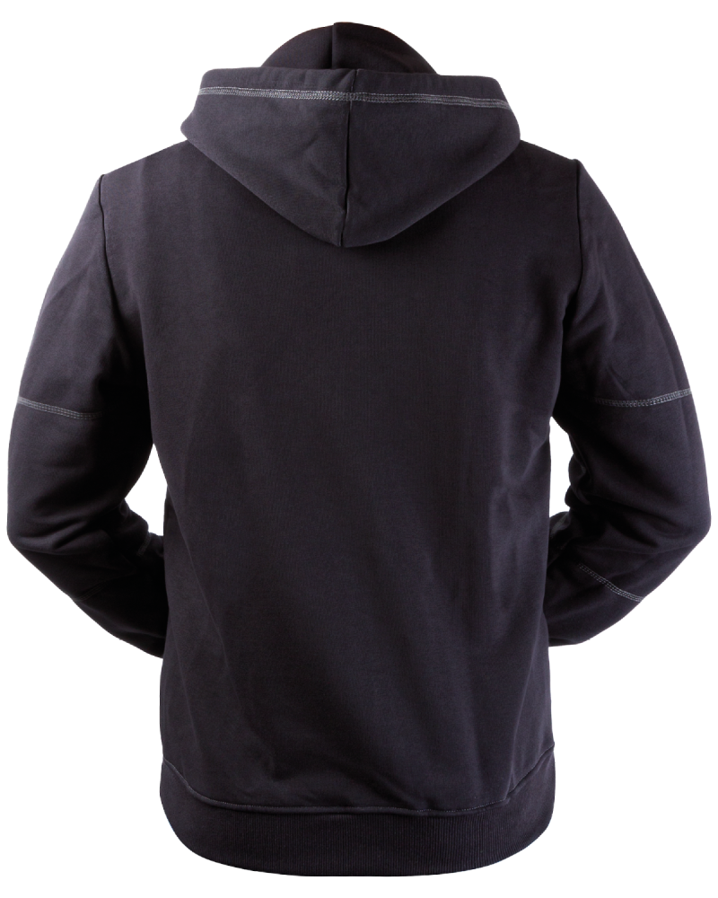 Hoodie-Sweatshirt V-WORK (schwarz) (4)