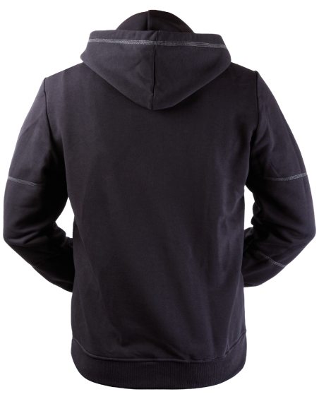 Hoodie-Sweatshirt V-WORK (schwarz) (4)