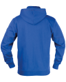 Hoodie-Sweatshirt V-WORK (blau) - Rückseite