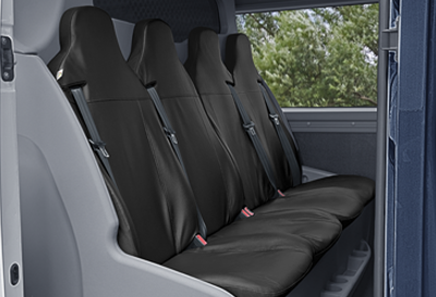 Passgenaue Bezüge für die zweite oder dritte Sitzreihe DV4 PRACTICAL TAILOR MADE