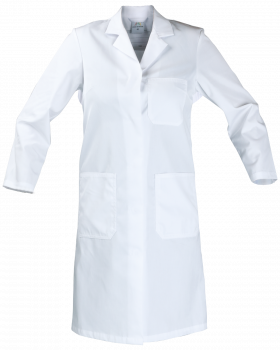 Damenkittel mit Taschen 4210  (weiß)