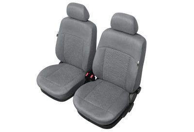 Gut angepasste Bezüge für die Vordersitze ARCADIA