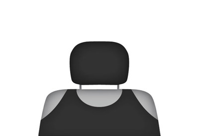 Bezug für Kopfstützen COTTON - 2 Stück