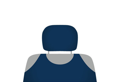 Bezug für Kopfstützen COTTON - 2 Stück