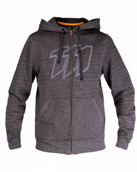 Quartz-Kapuzensweatshirt (grau)