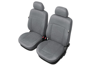 Gut angepasste Bezüge für die Vordersitze ARCADIA