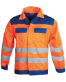 Hi-Vis Orange/Dunkelblau