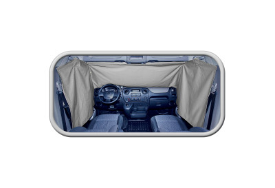 Vorhang für vordere Scheiben von Wohnmobilen und Lieferwagen